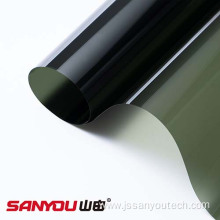 Color Stable Window Film Green Side Rear Window